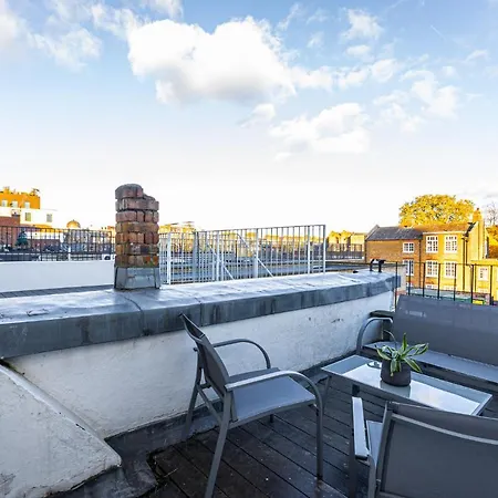 Stylish 1 Bed Flat With Private Terrace In Wimbledon - 3 The Queens London Exterior foto